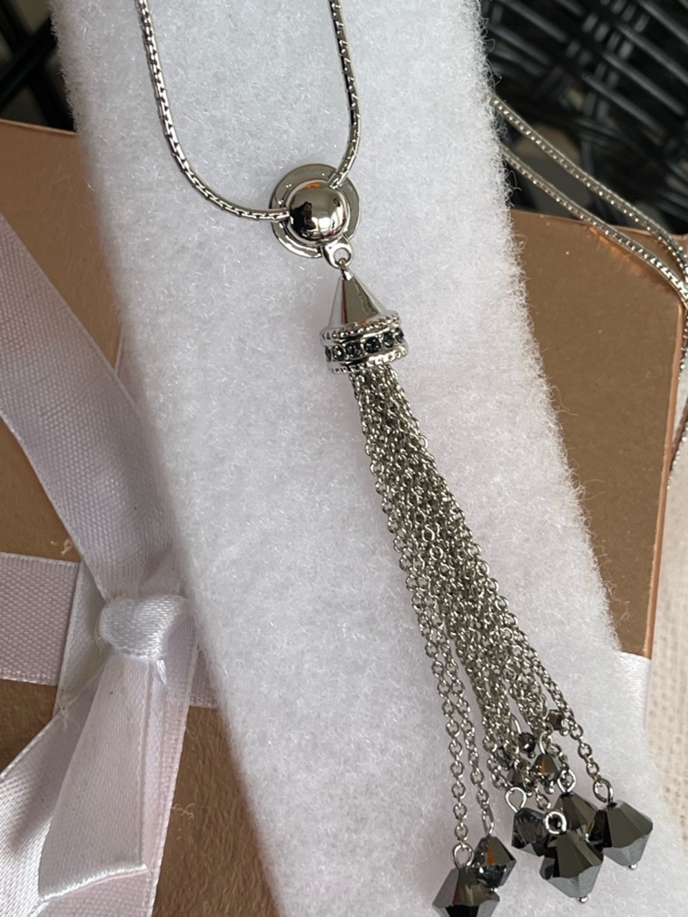 Touchstone Crystal Double Take Pendant BNIB w/tags $119 RT Value - Picture 4 of 8